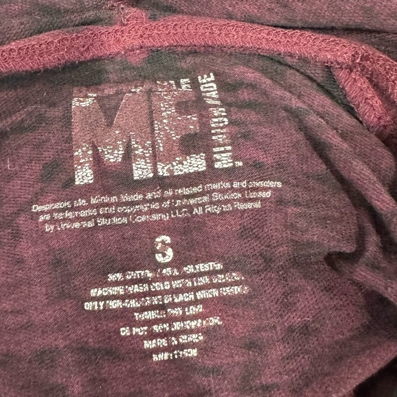 Despicable Me Purple Long Sleeve Lightweight Hoodie (Small) - Picture 6 of 6